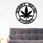 Personalized Marijuana Sign, Weed Metal Wall Decor, Marijuana Dispensary Sign, Cannabis Wall Art, Marijuana Leaf Metal Sign, Stoners Smokers