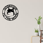 Dogecoin to the moon, Dogecoin Sign, Metal Dogecoin Sign, Personalized Dogecoin, Custom Cryptocurrency Sign, Dogecoin Gift, Dogecoin Art