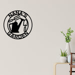 Mothers day gift, Personalized Mothers day Gift, Gift for Mom, Custom Garden Metal Sign, Personalized Garden Sign, Garden Business Name