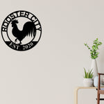 Rooster House Sign, Our Little Coop Sign, Personalized Rooster Sign, Custom Rooster House Sign, Rooster Decor, Chicken Sign, Rustic Sign