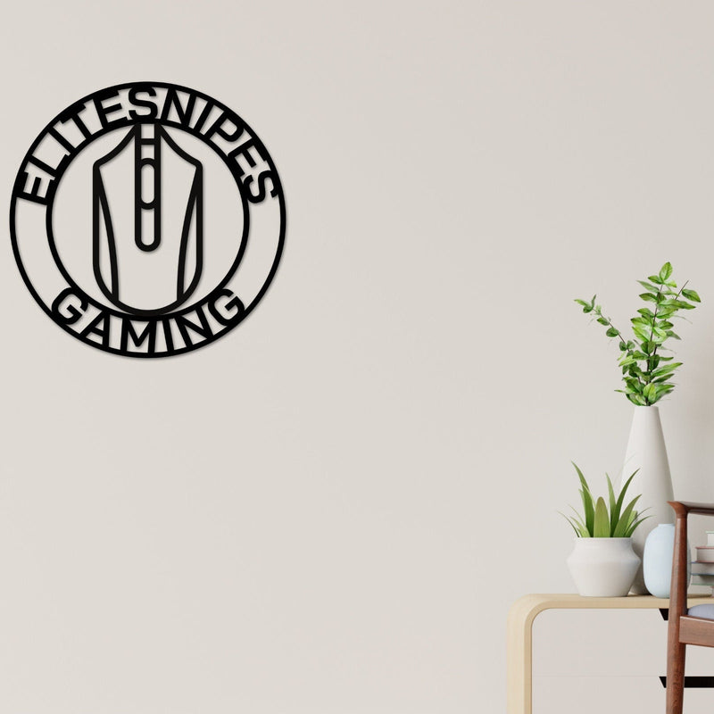 PC Gaming Sign, Gamer Sign, Gaming Username Sign, Game Room Sign, Computer Gaming, Gaming Mouse Sign, Gaming Decor, Gaming Pc Sign, PC Room