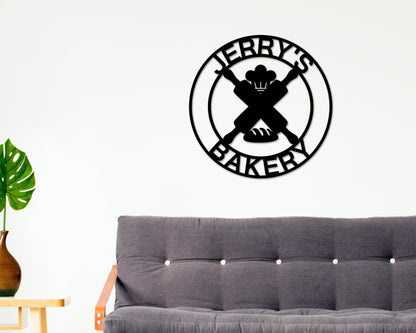 Cake Bakery Sign, Cake Shop Sign, Personalized Cake Sign, Bakery Decor, Custom Bakery Shop Sign, Cake Business Sign, Kitchen Sign, Mom Gift