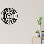 3D Print Sign, Print Lab Sign, 3D Printing Business Sign, Print Room Sign, 3D Printing, Metal Sign, 3D Sign, Lab Sign, 3D printer Room Sign