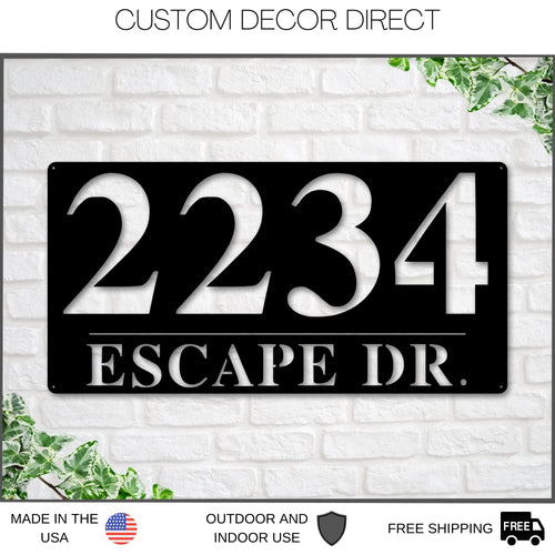 Address Sign, Metal Address Plaque, Metal house numbers, Custom Address Sign, Home Address Sign, Address Number, Bestseller