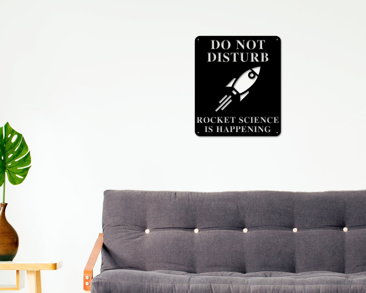 Rocket Science Sign, Rocket Science is Happening Sign, Gift for Rocket Scientist, Rocket Builder Metal Sign, Rocket Wall Art, Rocket Ship