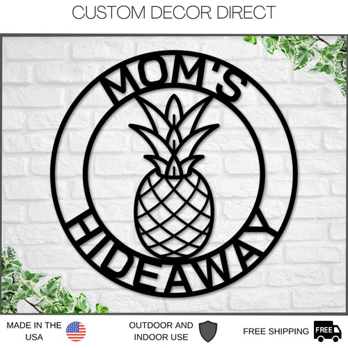 She Shed Sign, Personalized She Shed Sign, Moms Hideaway, Women Cave Sign, Metal She Shed Sign, Custom She Shed Sign, She Shack, Mom Cave