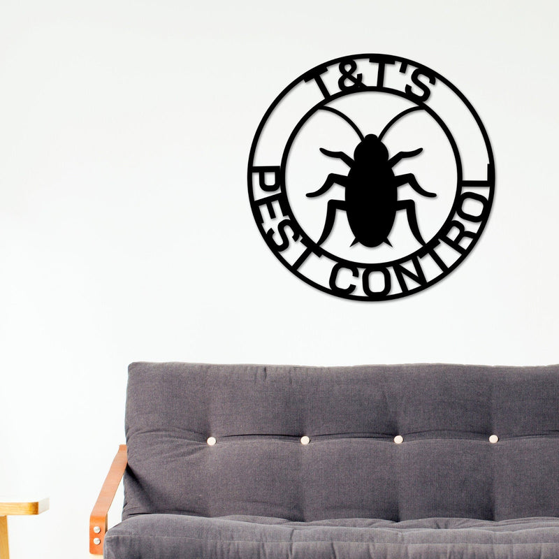 Pest Control Sign, Exterminator Sign, Metal sign, Pest Control Business Sign, Exterminator Business Sign, Company Sign, Rodent Insect Pest