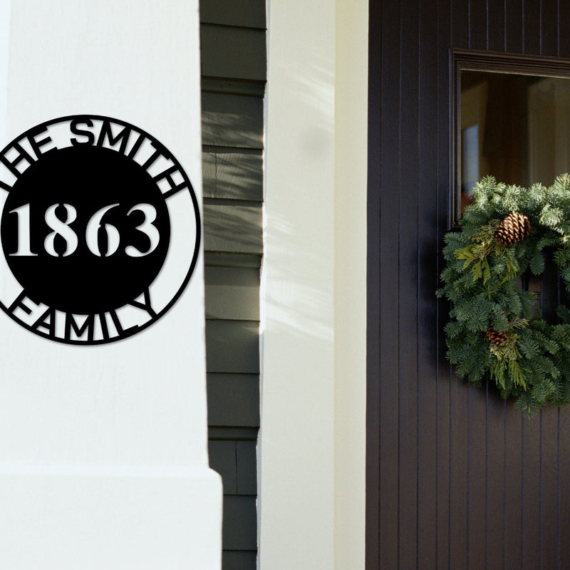 Address Sign, Address Family Name Sign, Last Name Sign, Front Door Sign, Outdoor House Sign, Custom Address Sign, Home Address Sign, Realtor