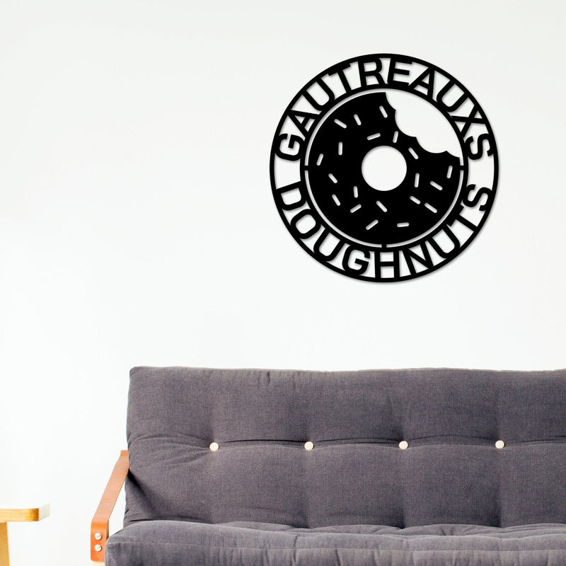 Donut Shop Sign, Personalized Donuts Sign, Donut Shop Decor, Custom Donut Shop Sign, Donut Stand Open Sign, Business Donut Sign