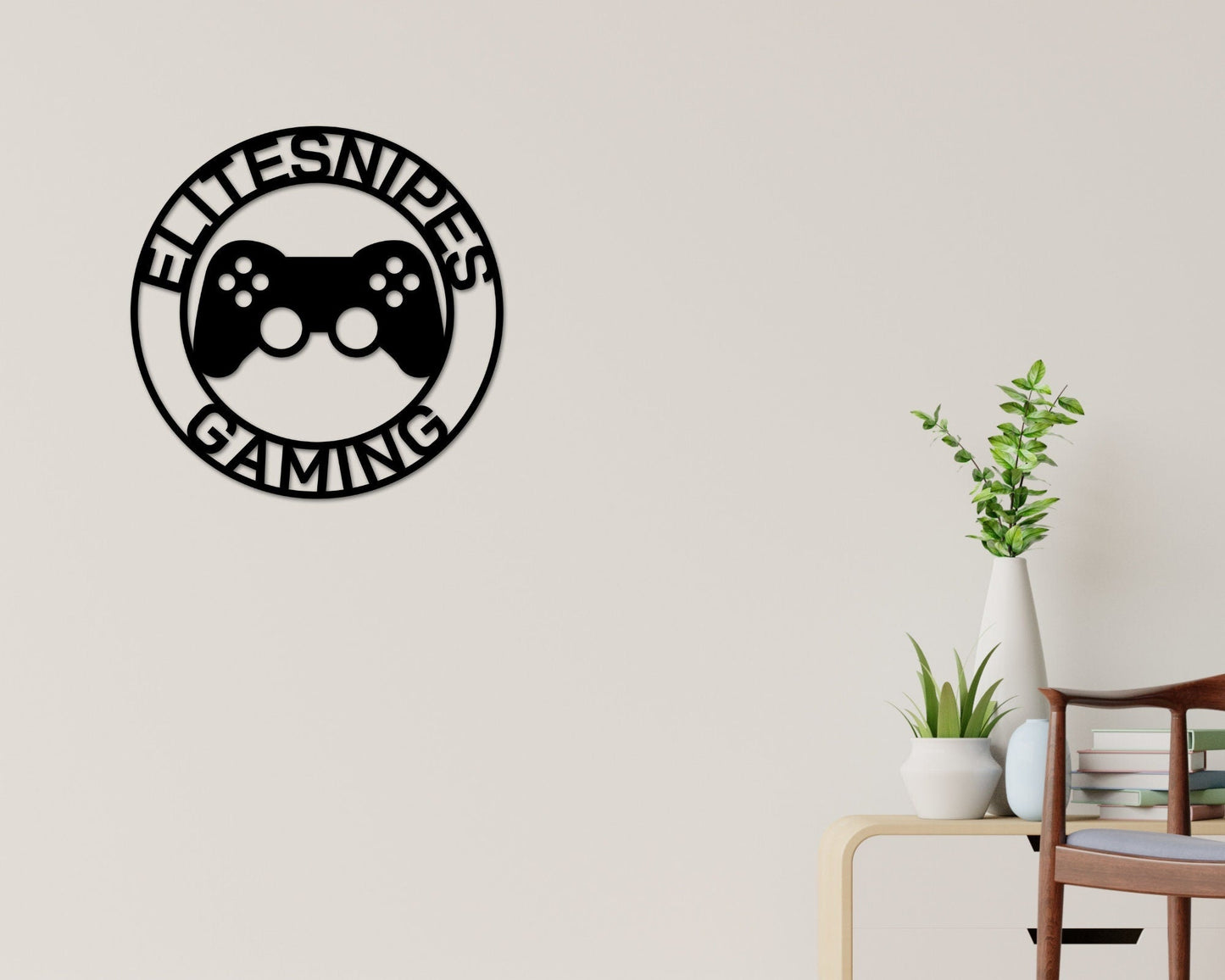 Gaming Sign, Gamer Sign, Gaming Username Sign, Game Room Sign, Console Gaming, Gaming Controller Sign, Gaming Decor, Gaming Gift Sign