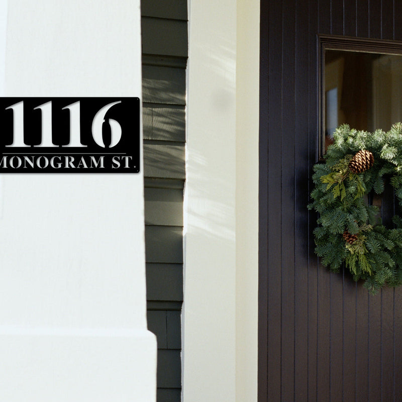 Address Sign, Metal Address Plaque, Metal house numbers, Custom Address Sign, Home Address Sign, Address Number, Bestseller