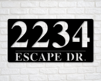 Address Sign, Metal Address Plaque, Metal house numbers, Custom Address Sign, Home Address Sign, Address Number, Bestseller