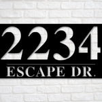 Address Sign, Metal Address Plaque, Metal house numbers, Custom Address Sign, Home Address Sign, Address Number, Bestseller