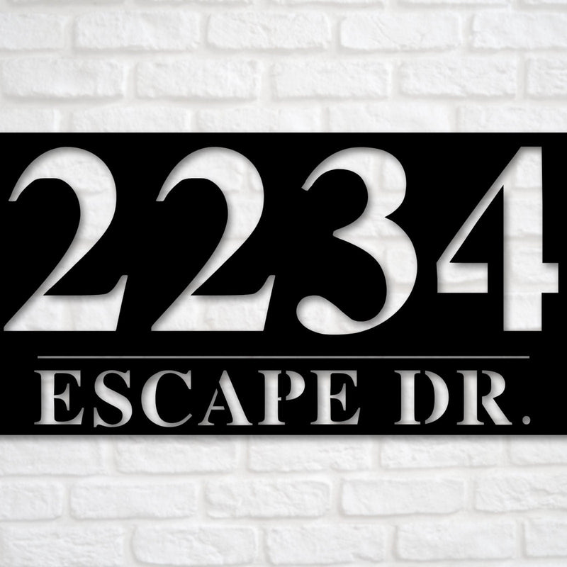 Address Sign, Metal Address Plaque, Metal house numbers, Custom Address Sign, Home Address Sign, Address Number, Bestseller