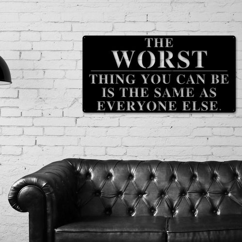 Motivational Sign, Personalized Quote sign, Sign For Entrepreneur, Motivational decor, Custom Metal Sign, Quote Sign, Enter Your Quote, Sign