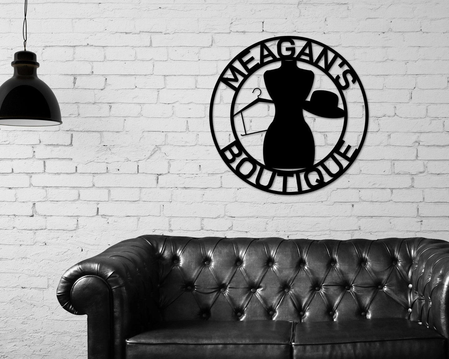 Boutique Sign, Boutique Business Sign, Fashion Store Sign, Clothing Store Sign, Sign for Business, Metal sign, Custom Boutique Sign, Sign