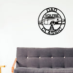 Dad Sign, Dad You're A Classic, Gift for Dad, Metal sign, Gift for Dad, Classic Car Sign