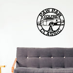 Paw Paw Sign, Paw Paw You're A Classic, Gift for Paw Paw , Metal sign, Gift for Grandpa