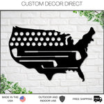 Golf USA Sign, Golf Metal Sign, America Golf Decor Sign, Gift for Dad, Gift For Golfer, Gold Gift Sign, Fathers day Gift, Gift For Dad, Golf