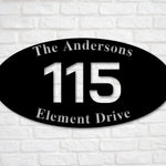 Metal Address Sign, Address Sign for House, House Address Sign, Address Number Sign, Outdoor Address Sign, Hanging Address Sign, For Yard