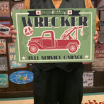Custom Wrecker Tow Truck Sign - FREE PERSONALIZATION!
