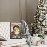 Old Time Christmas Sign - with Family Name