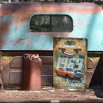 Custom Garage Sign - Featuring YOUR CAR! Vintage Tin Sign!