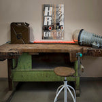 Custom Hot Rod Garage Sign - Featuring YOUR CAR! On Metal!