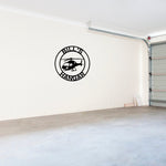 Helicopter Hangar Sign, Personalized Pilot Name Sign, Custom Aviation Lover, Man Cave Sign, Helicopter Sign, Personalized Helicopter Sign