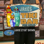 Custom Tiki Bar Sign - FREE DRINKS