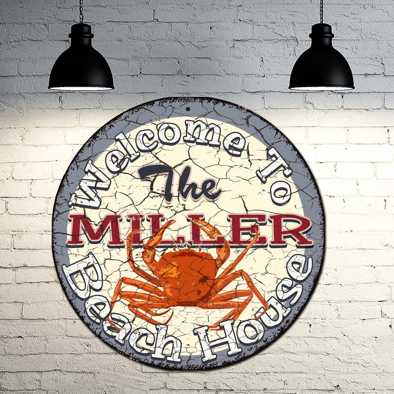 Custom, Beach House Sign - FREE Personalization