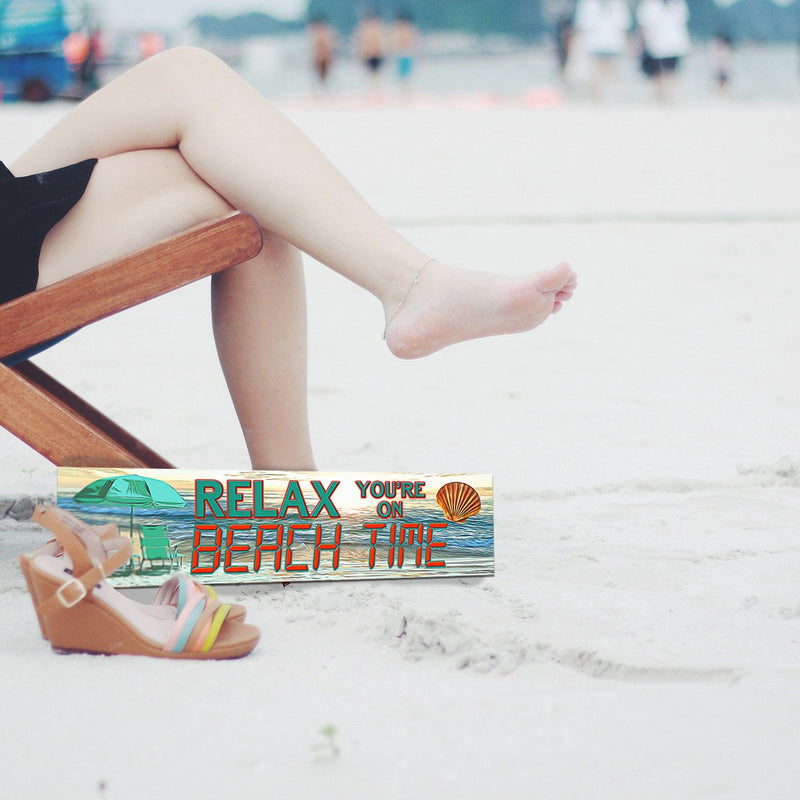 Metal BEACH Signs - Beach Décor