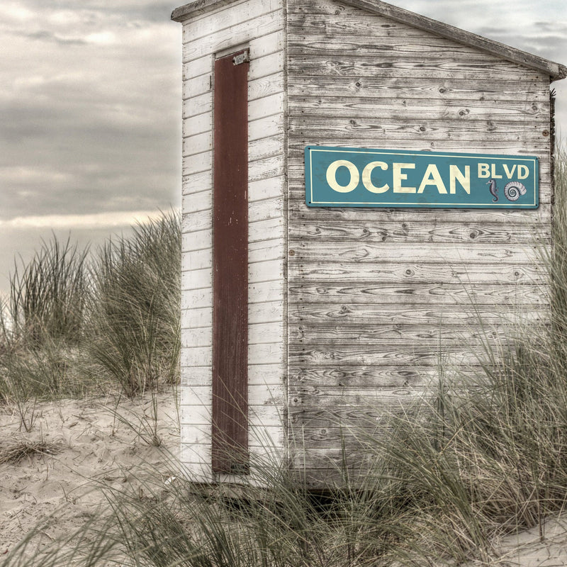 Custom BEACH Sign - Road Sign