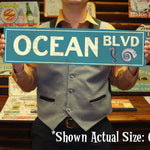 Custom BEACH Sign - Road Sign