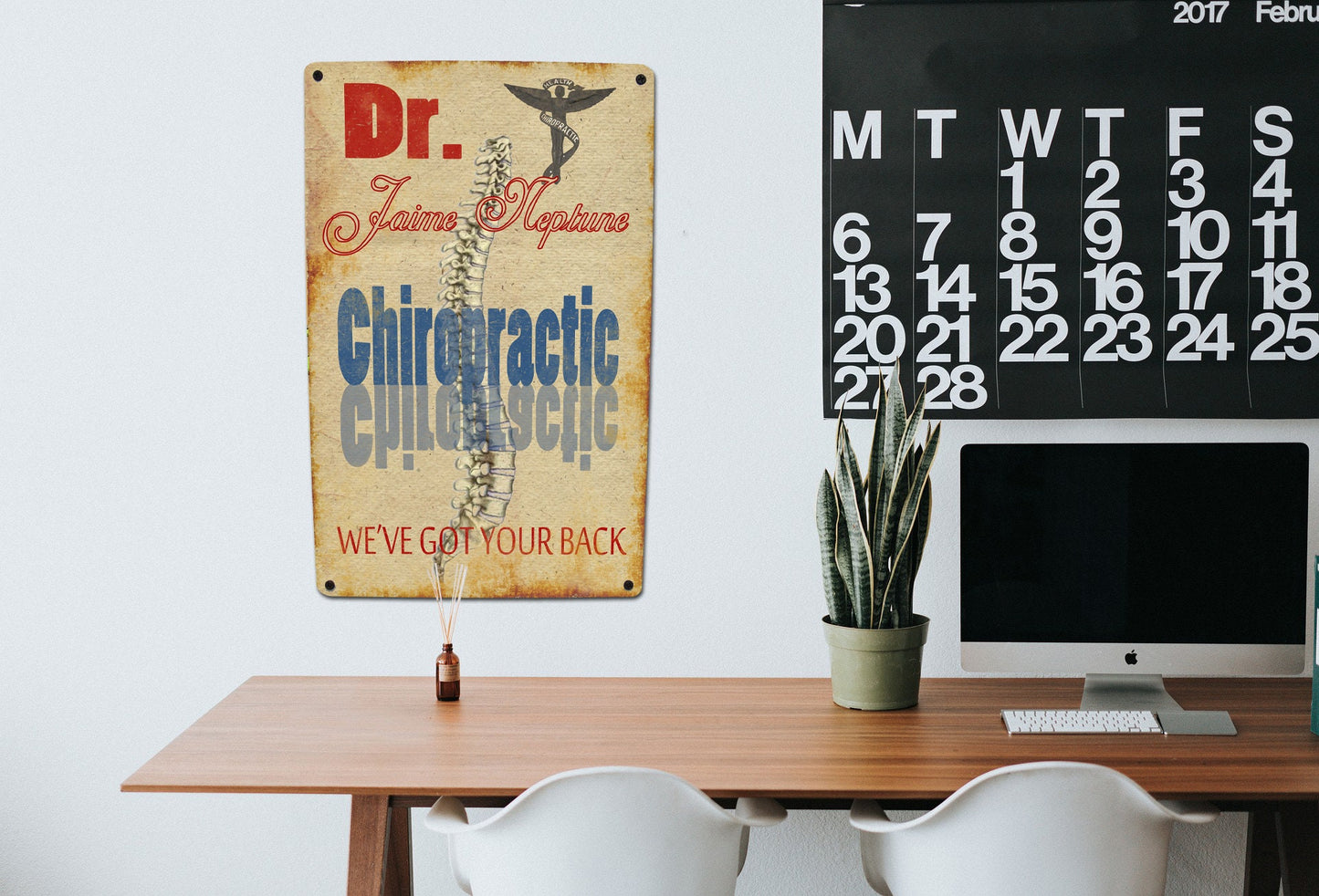 Chiropractor Sign - FREE Personalization