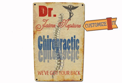 Chiropractor Sign - FREE Personalization