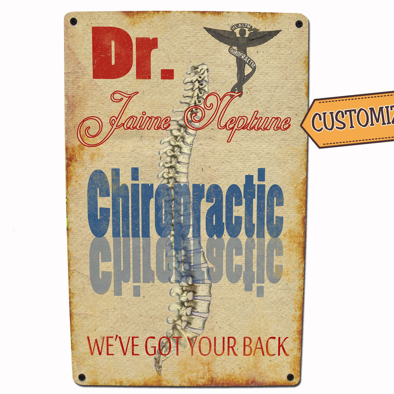 Chiropractor Sign - FREE Personalization