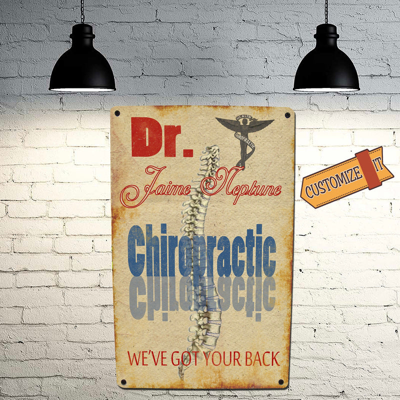 Chiropractor Sign - FREE Personalization