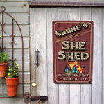 She Shed Tools Metal Sign - Custom