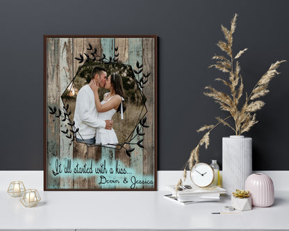 My Photo on Canvas - boyfriend/girlfriend wedding Canvas