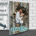 My Photo on Canvas - boyfriend/girlfriend wedding Canvas