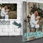 My Photo on Canvas - boyfriend/girlfriend wedding Canvas