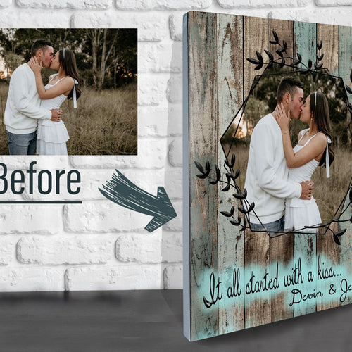 My Photo on Canvas - boyfriend/girlfriend wedding Canvas