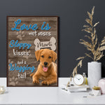 Pet Photo on Canvas - Dog Gifts