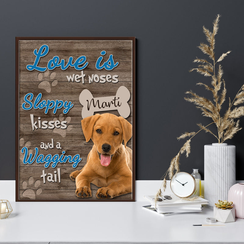 Pet Photo on Canvas - Dog Gifts