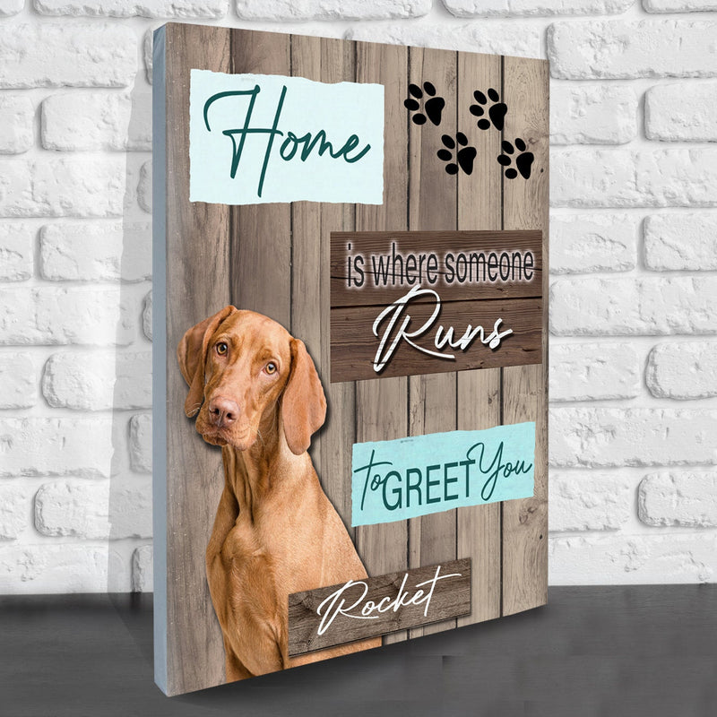 Pet Photo on Canvas - Dog Gifts - Dog Art