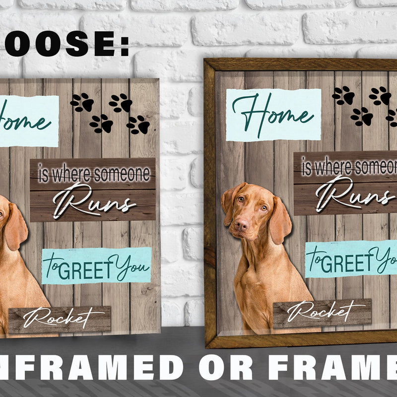 Pet Photo on Canvas - Dog Gifts - Dog Art
