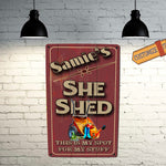 She Shed Tools Metal Sign - Custom