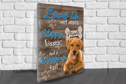 Pet Photo on Canvas - Dog Gifts