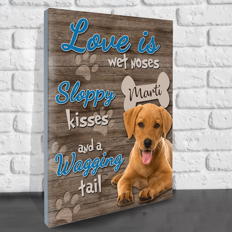 Pet Photo on Canvas - Dog Gifts